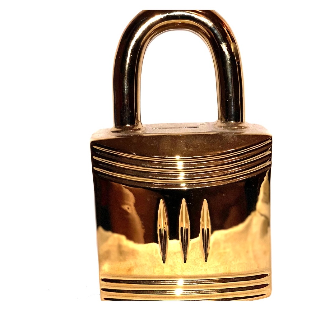 Gold lock coin collector